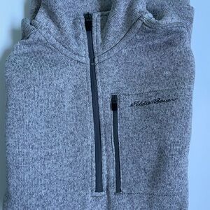 Eddie Bauer Men's 1/4 Fleece Zip Sweater